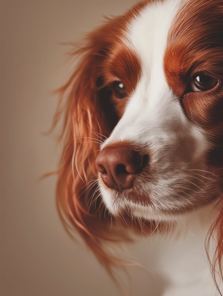 Portrait Of A Dog.Generated AI. 1