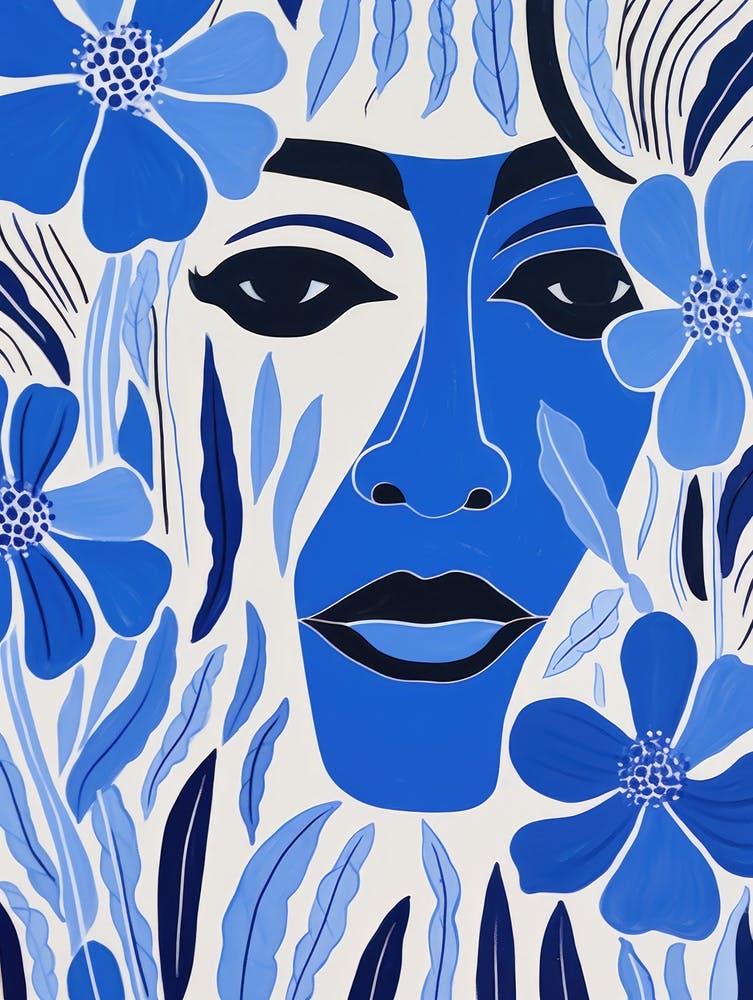 Blue Flowers 4