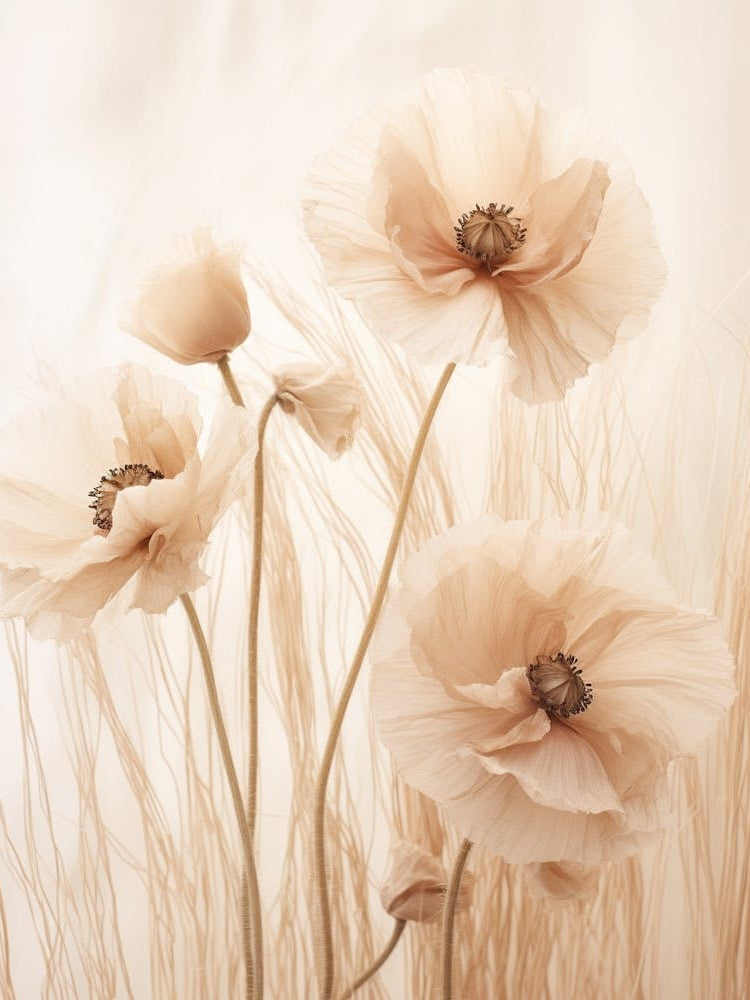 Boho Dried Flowers Poppy 4