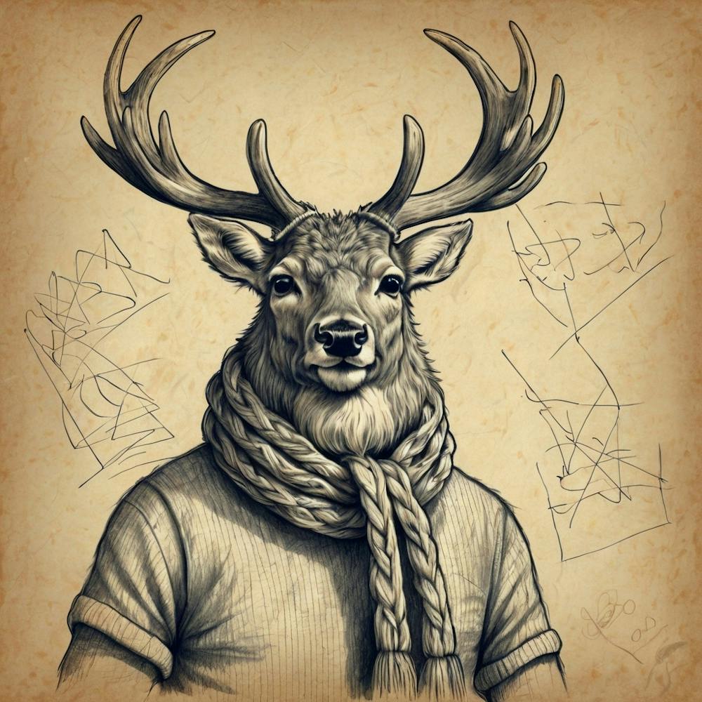 Deer Portrait 10