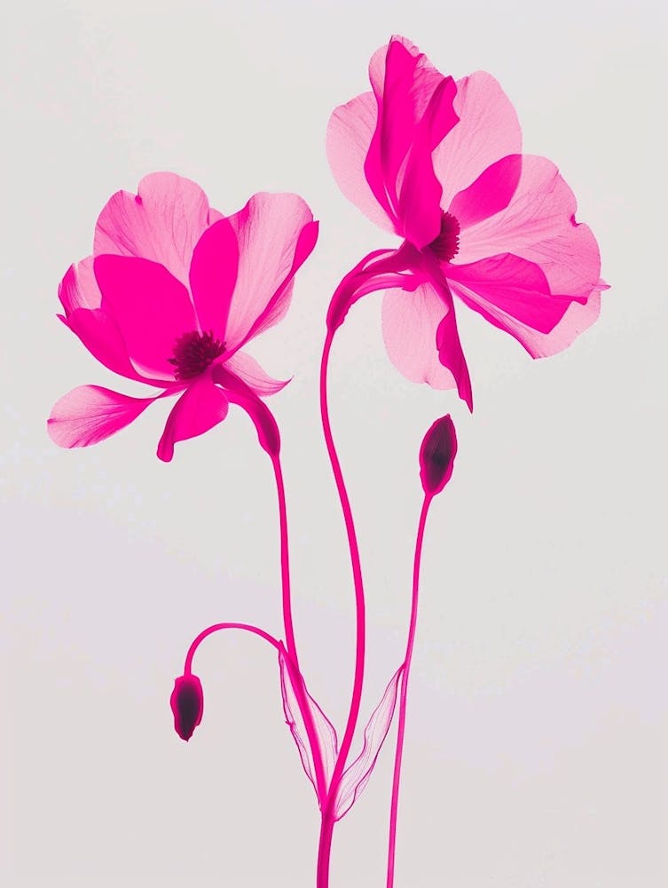 Hot Pink Cyclamen 1