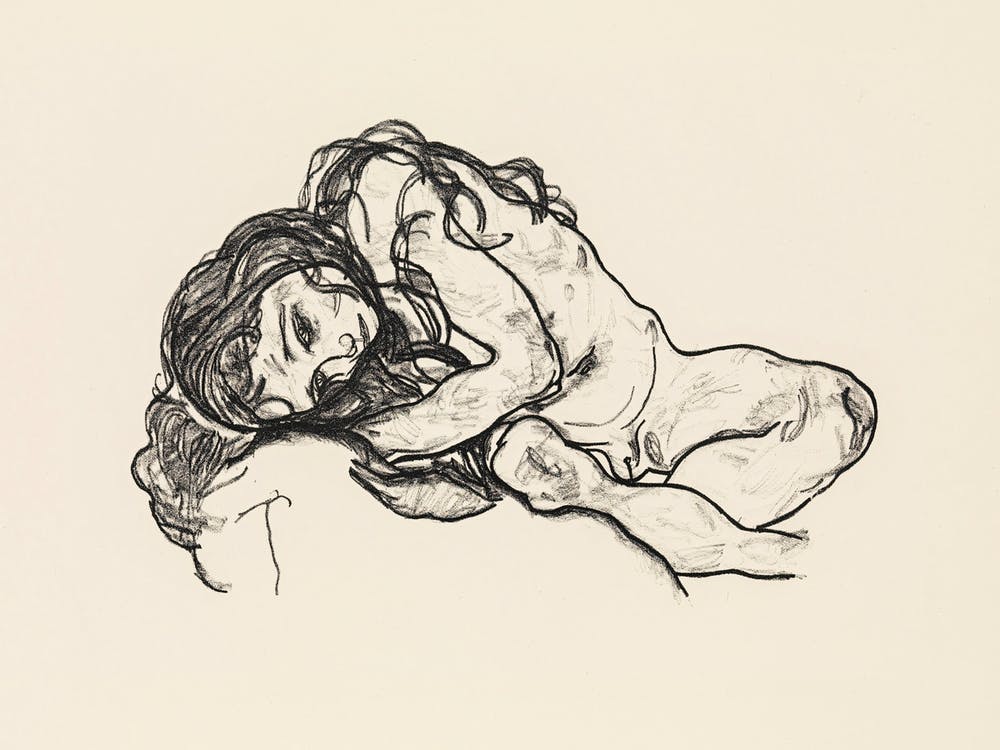 Girl (1918), Egon Schiele