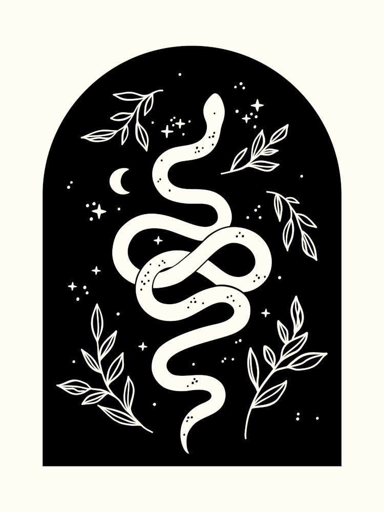 Tarot CardHand Drawing Aesthetic Illustration