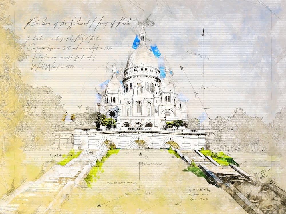 Sacré Cœur De Montmartre, Paris