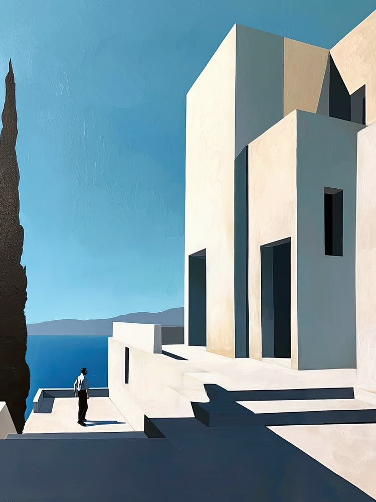Corinthian Calm: A Minimalist Vision, Greece