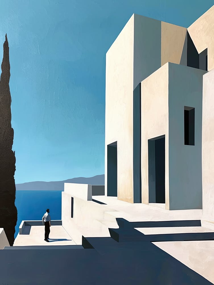 Corinthian Calm: A Minimalist Vision, Greece