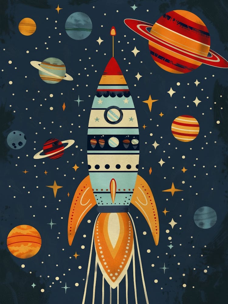 Boho Nursery 16 Rocket