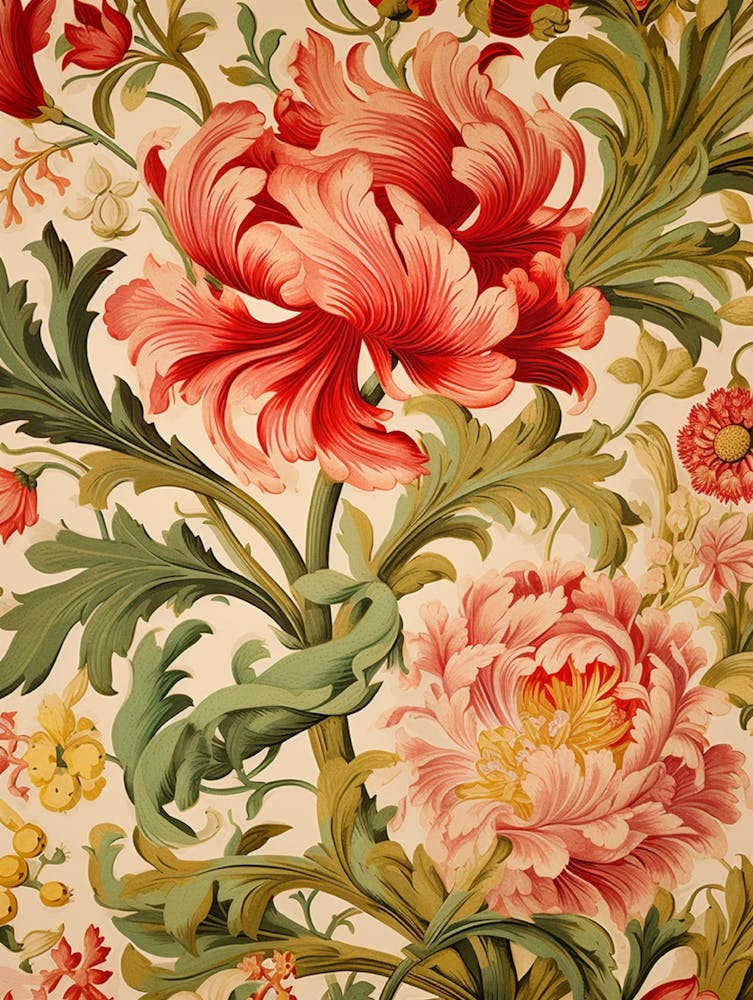 Blumentapete 323