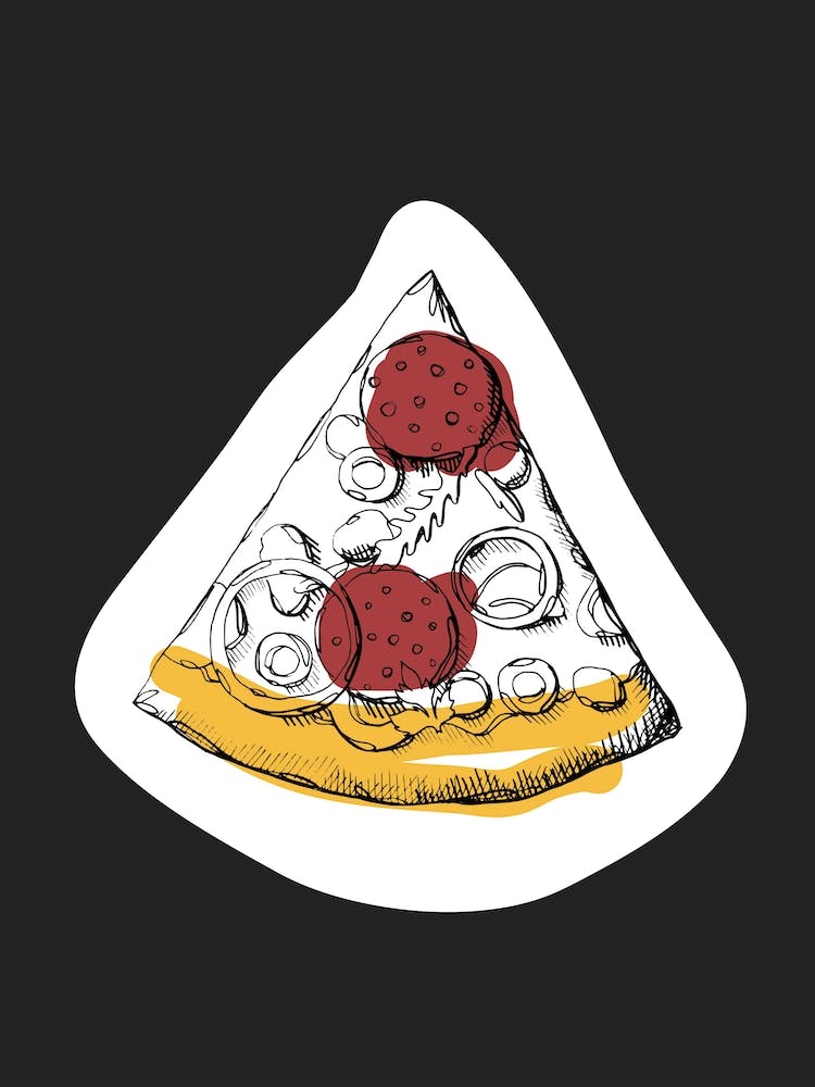 Kitchen Pop Pizza Off Black