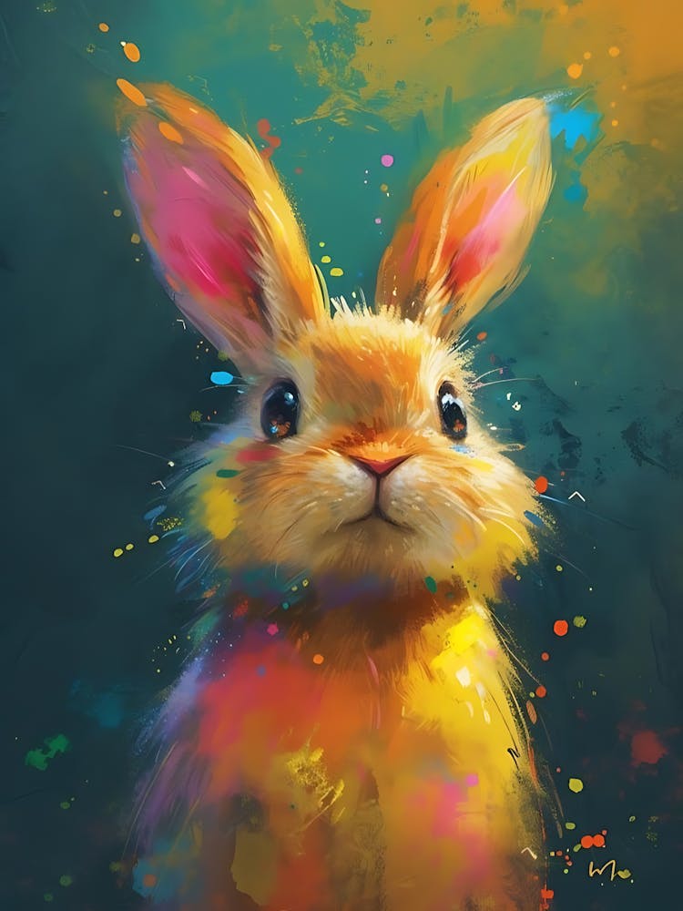 Bunny Painting
