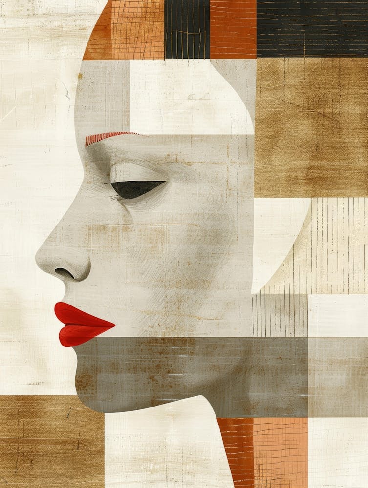 Abstract Portrait Of A Woman 66