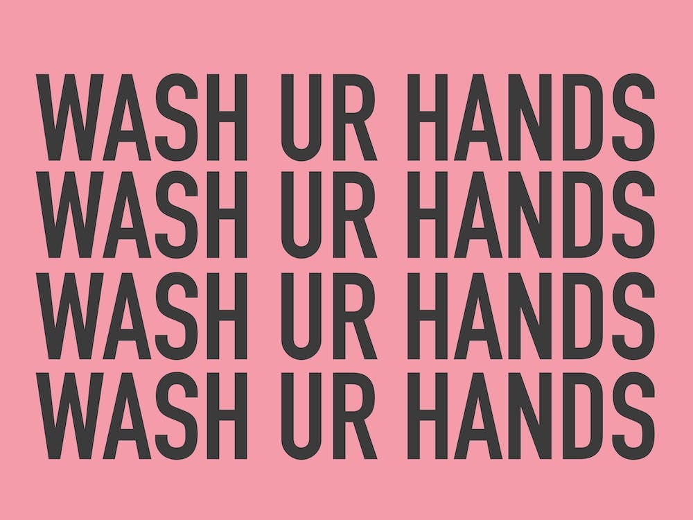 Wash Your Hands Pink