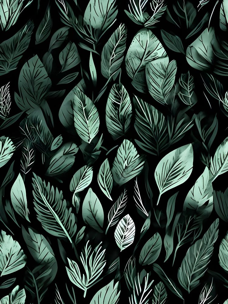 An Enchanting Symphony of Veiled Leaves