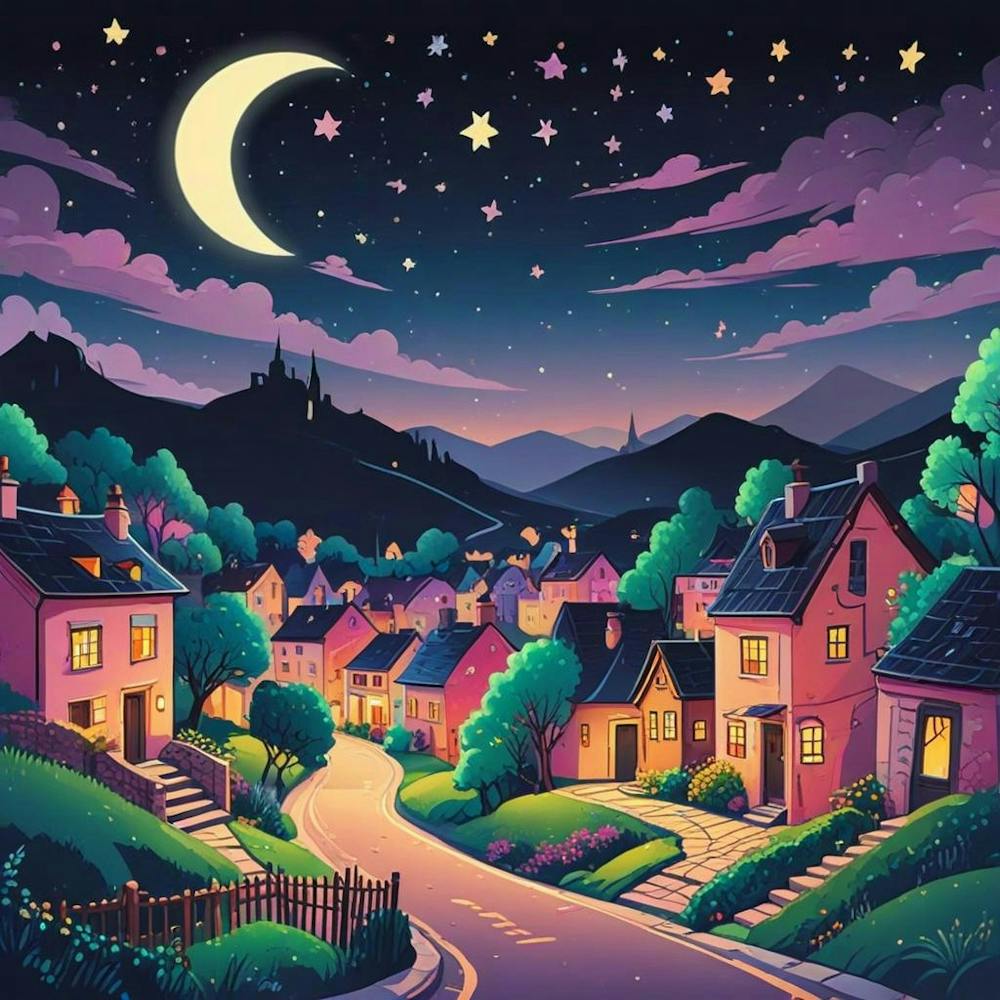 Celestial Milky Way Above A Desert Landscape Art (3) 1