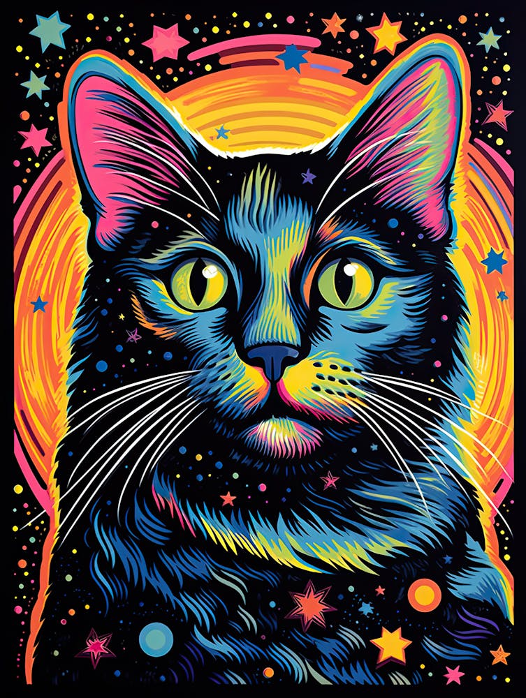 Quantum Clawmotion, Psychedelic Cats series
