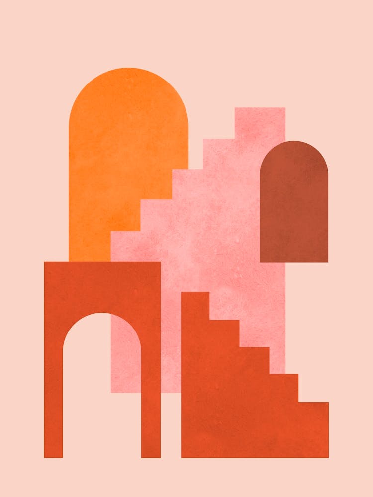 Architectural geometric shapes 3