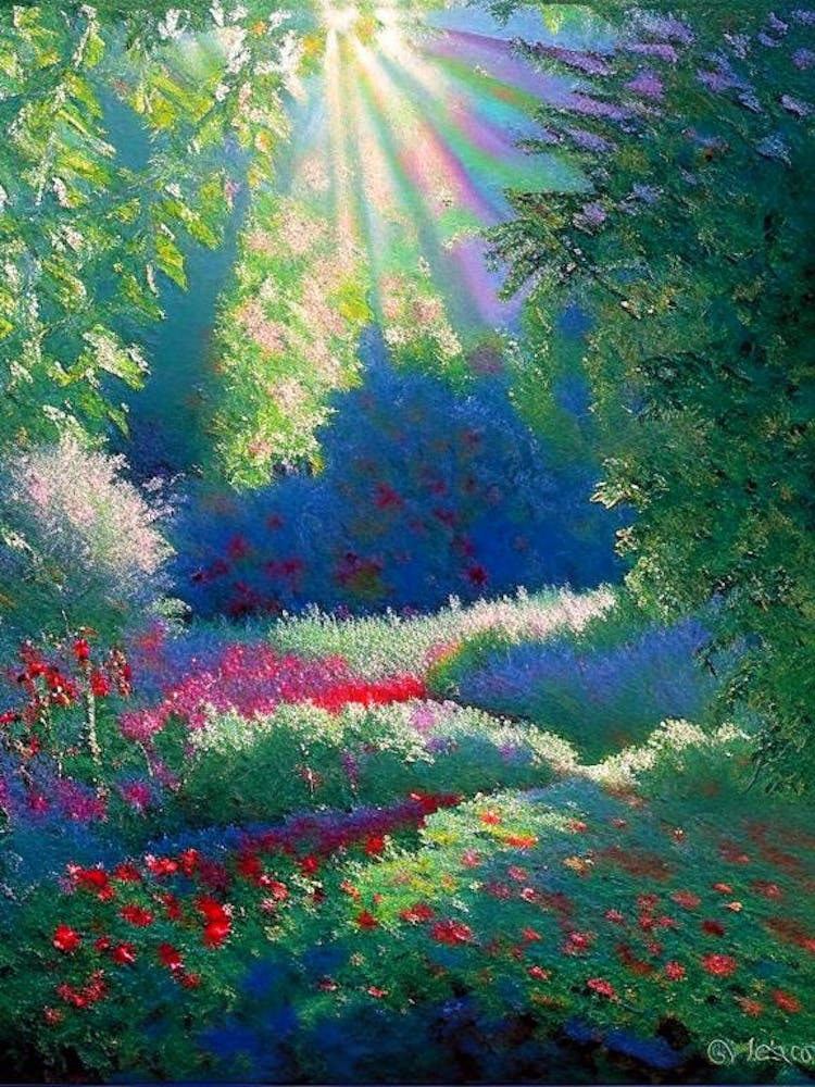 Red Butte Garden, 1, Usa Classic Painting
