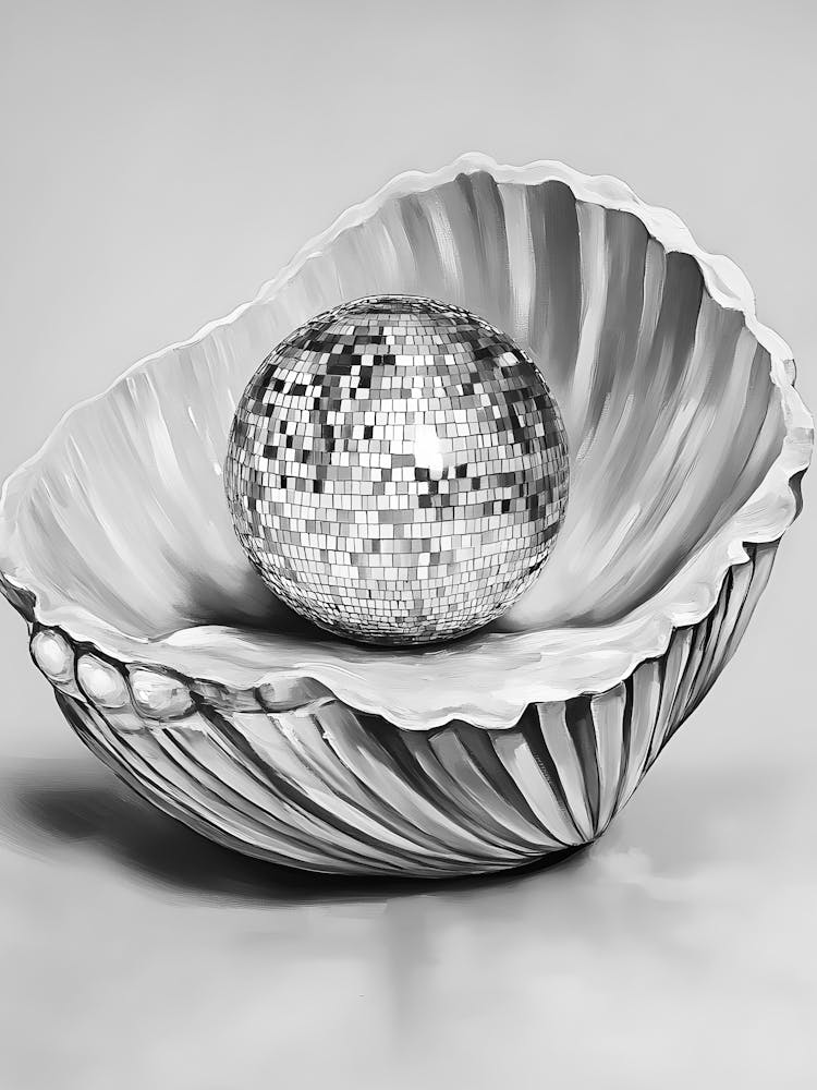 Disco Ball In Shell