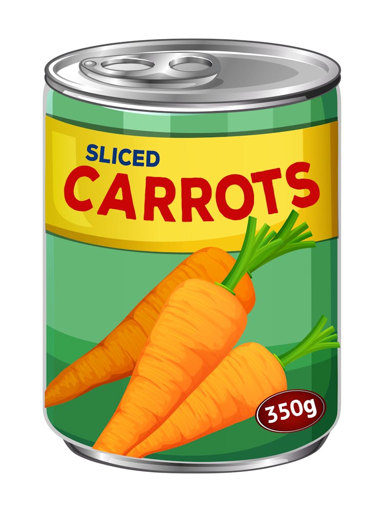 Carrots In A Can