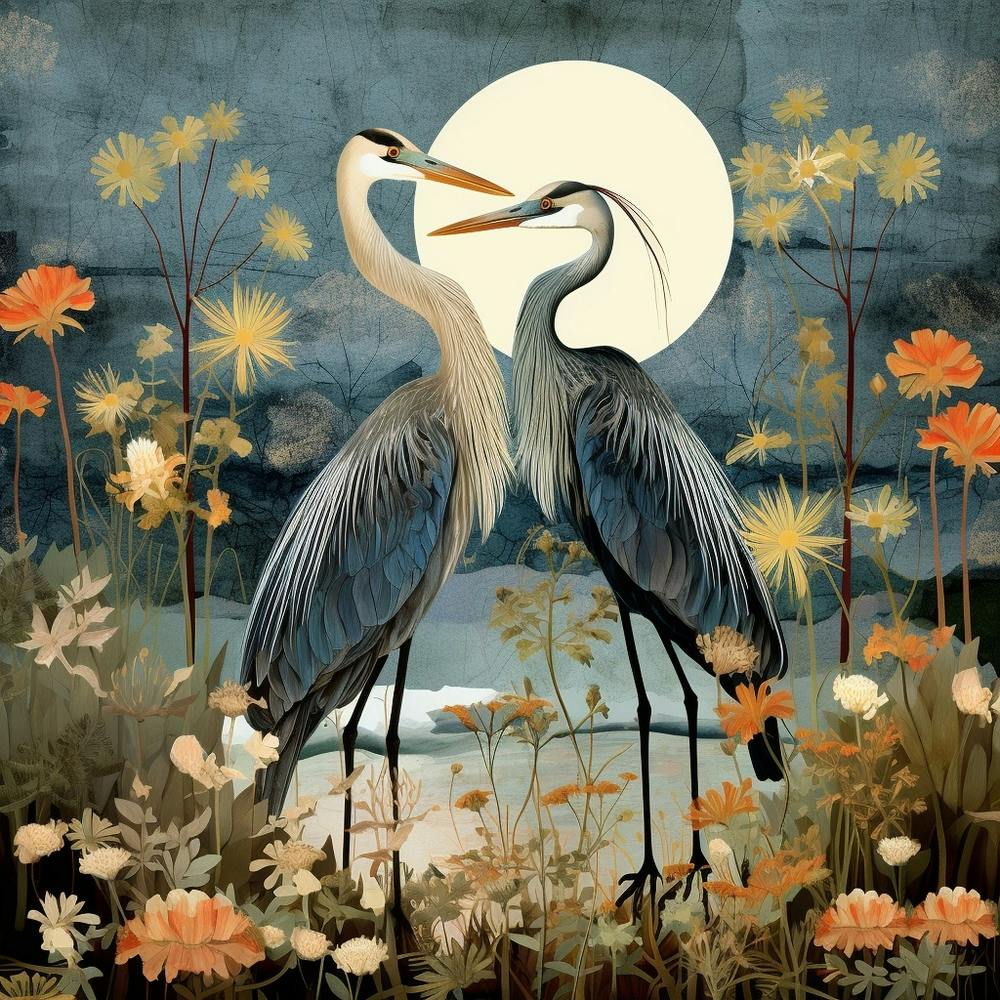 Bird In Nature Great Blue Heron 2