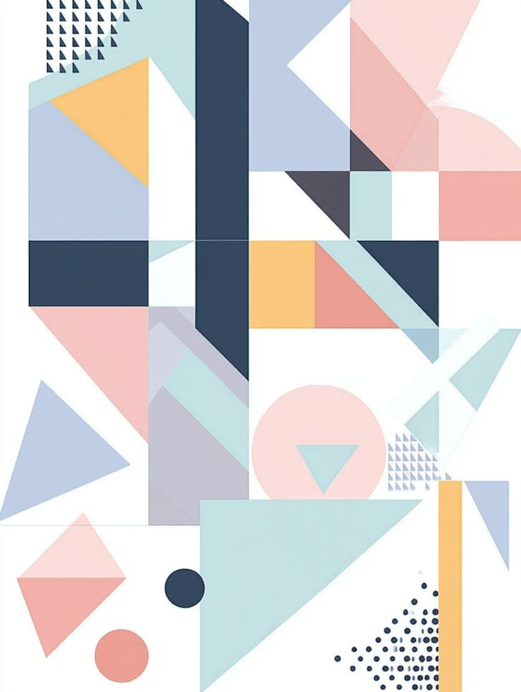 Abstract Geometric Painting 2