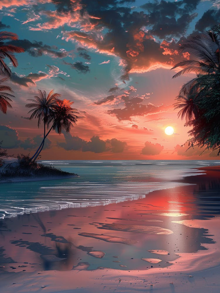 Sunset At The Beach 13