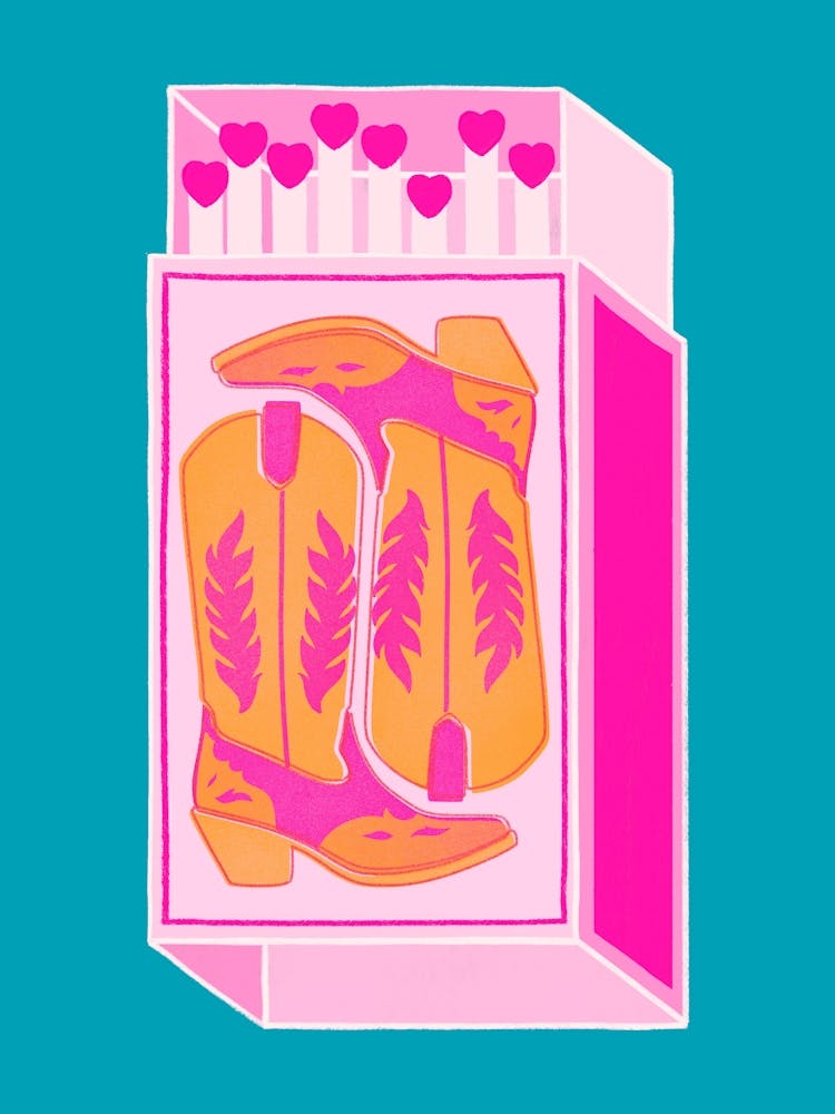Cowgirl Boots Matchbox 1