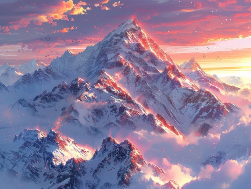 Sunrise Over The Mountains 2