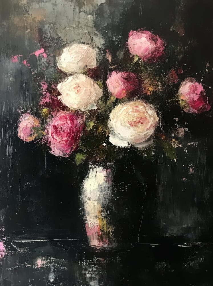 Roses In A Vase 4