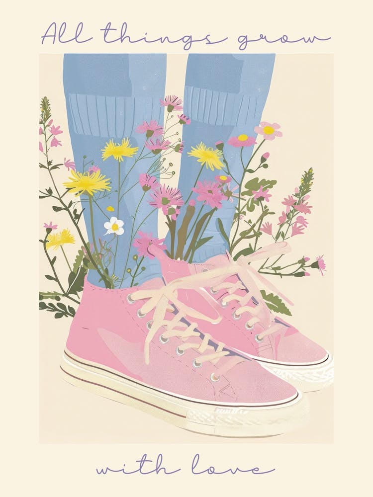 All Things Grow With Love Spring Flowers And Sneakers 6