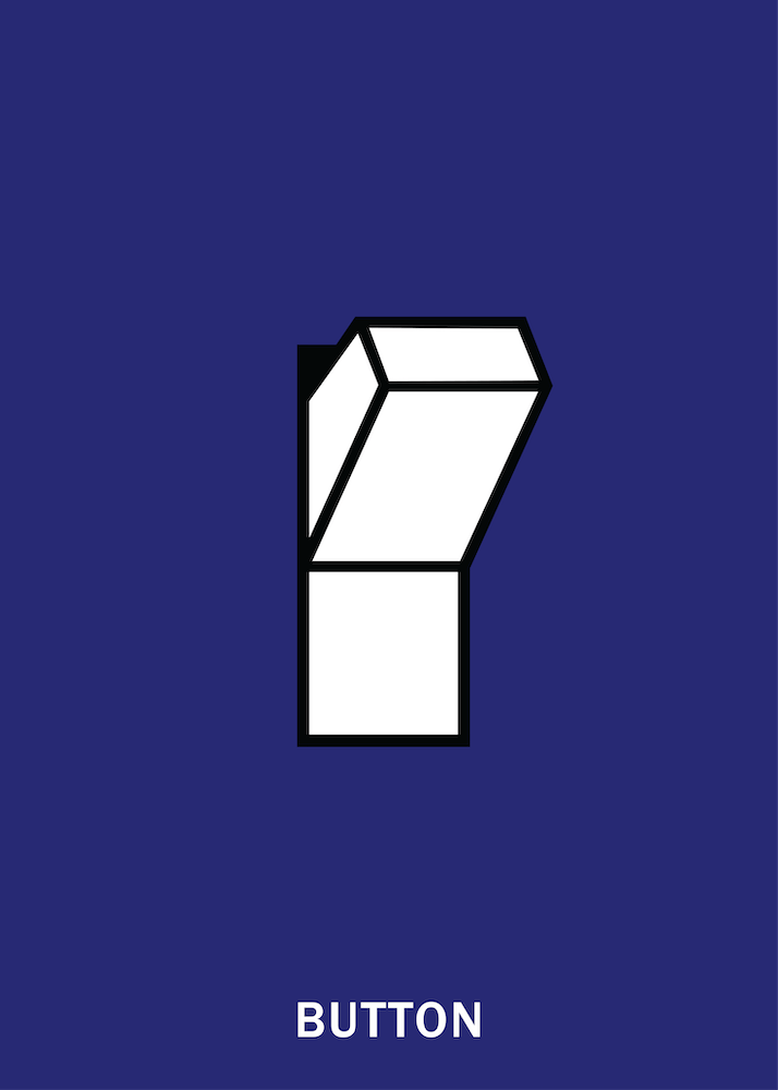Button Blue