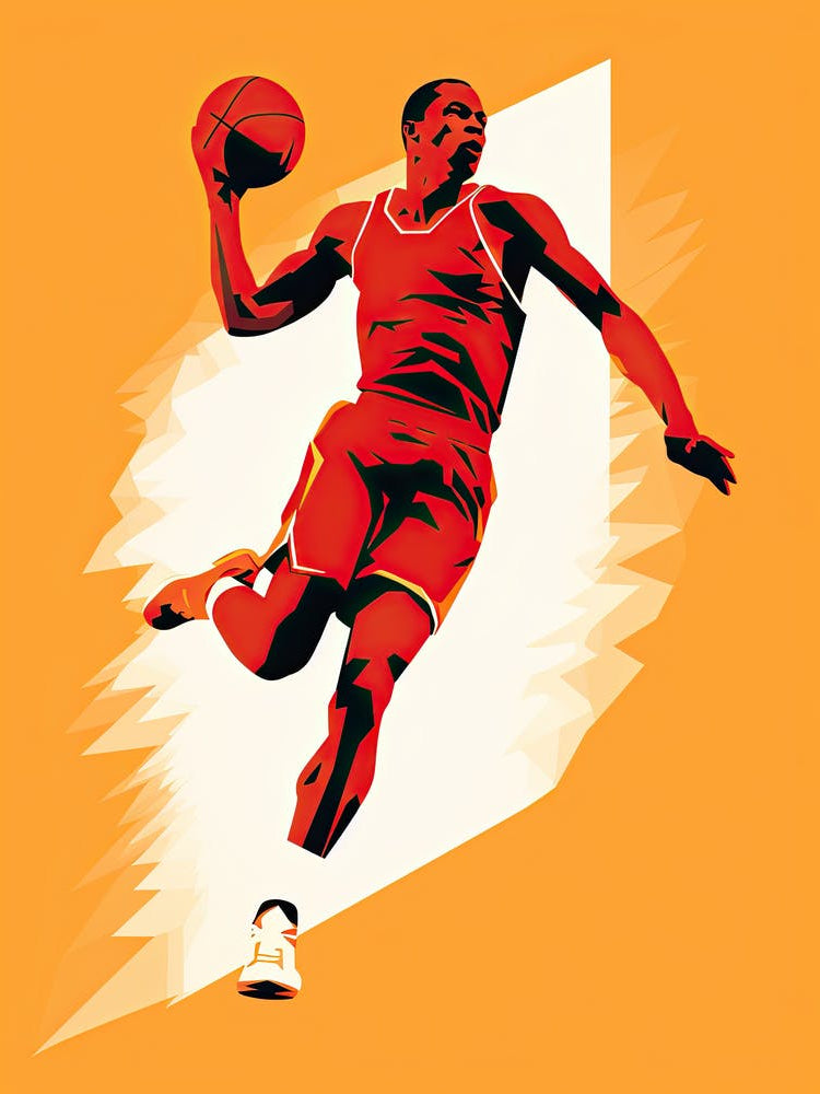 Basketball Player 6 print