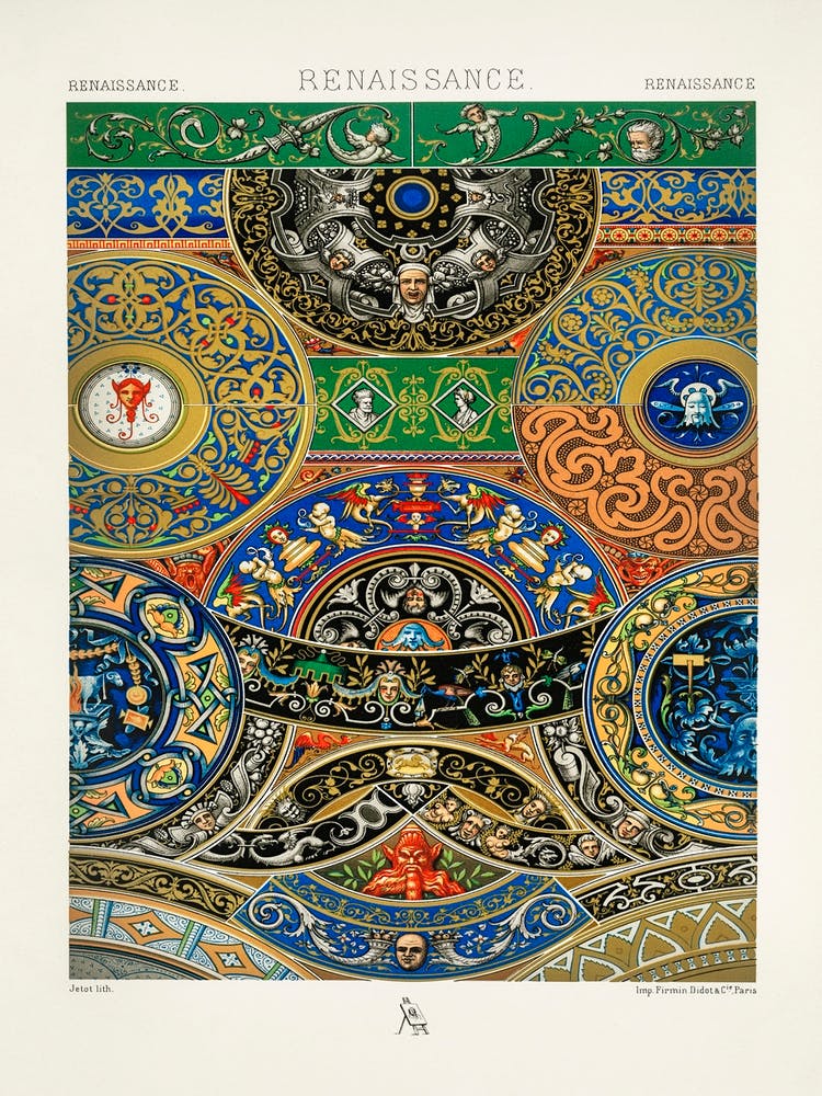 Renaissance Pattern, Albert Racine (12) 1