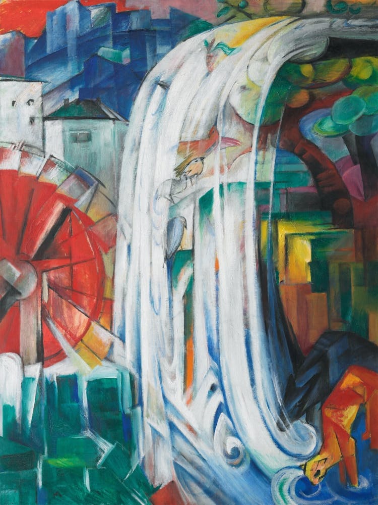 The Bewitched Mill, Franz Marc