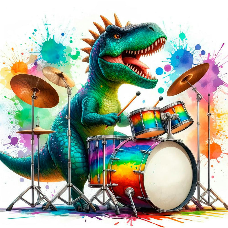 Dinosaur Drumming 2