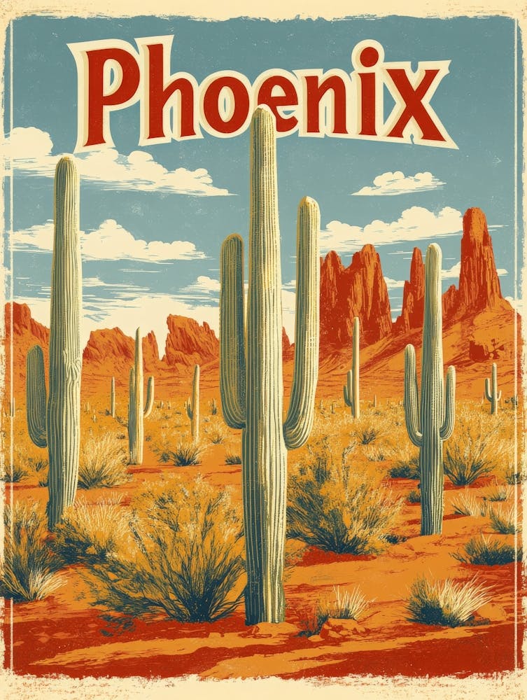 Aihrgdesign A Classic 1960s Travel Poster For Phoenix Showcas 94ec61c8 1877 4372 Bdc0 0c2c0a8c5c91 3