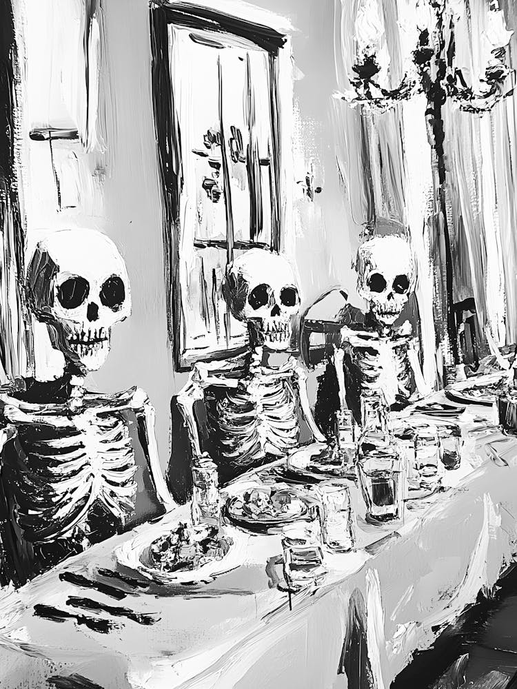 Skeletons At The Dinner Table 1