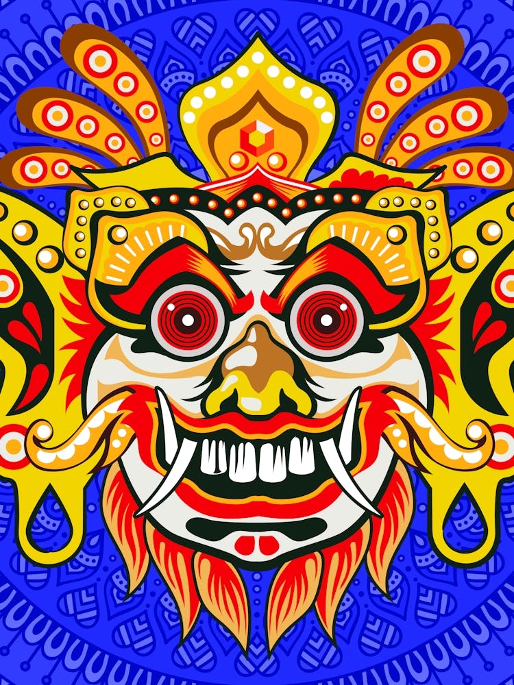 Barong / Balinese mask / Bali mask