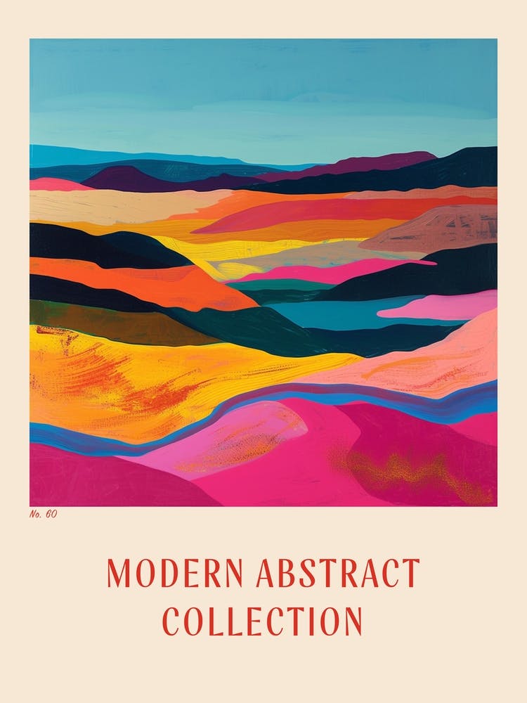 Modern Abstrakt Kollektion Poster 60