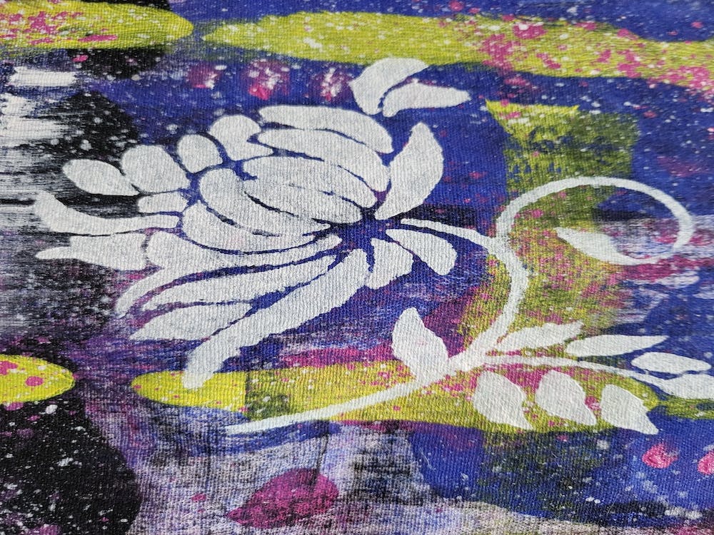 Abstract Flower Painting