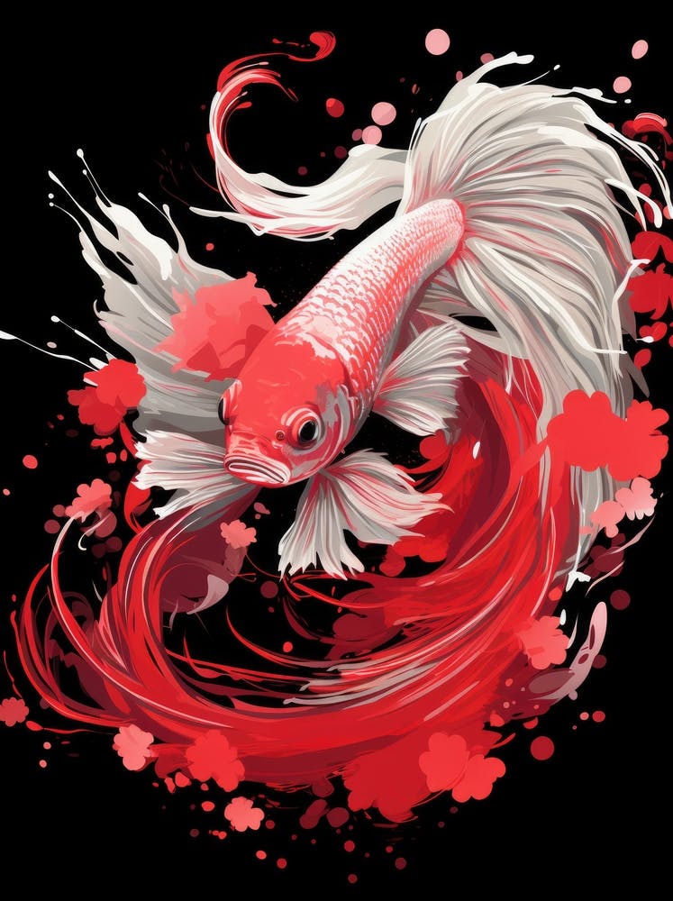 Chinese Koi Fish