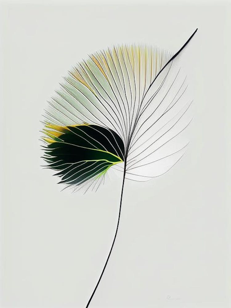 Dandelion Leaf Abstract