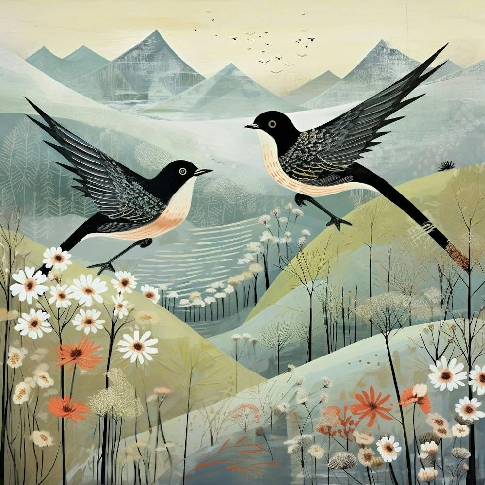 Bird In Nature Swallow 2