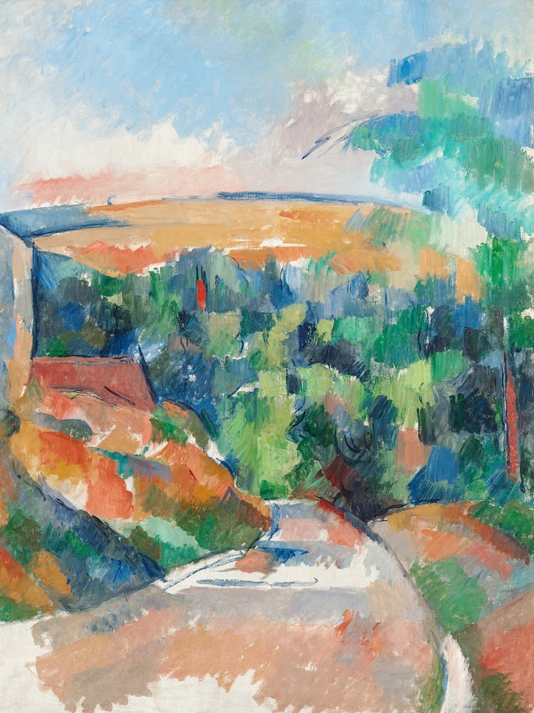 The Bend In The Road, Paul Cézanne