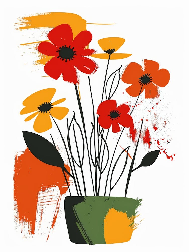 Flowers In A Vase 118