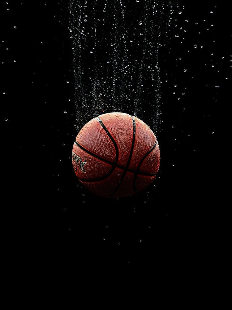Basketball Ball Poster