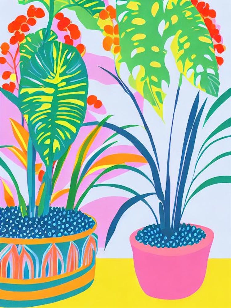 Ti Plant Eclectic Boho