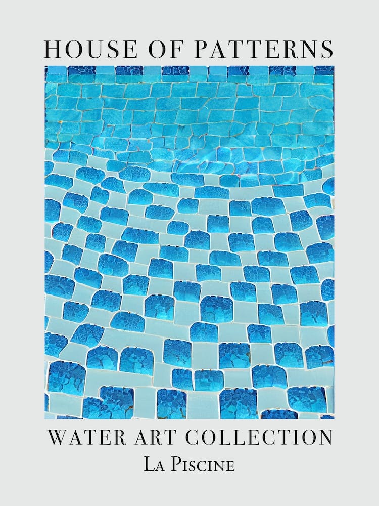 House Of Patterns La Piscine Water 2