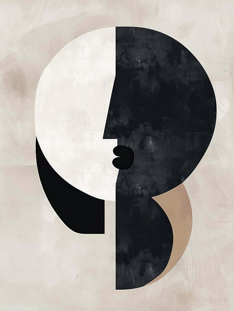 Uneven Textures Bauhaus Minimalist