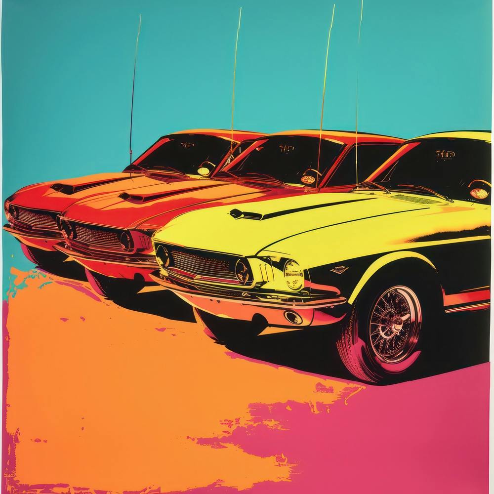Car Crash Pop Art 5